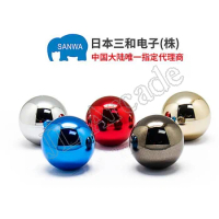 35mm Joystick copy Ball Top Chrome Silver Gold Topball Knob For Sanwa /Zippy Sitck Arcade Game Machine Controller DIY