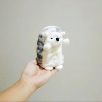 Boneka Landak Loreng Sunlemon Imut Size 13 cm/ Boneka Landak