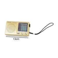 Am Fm Radio Pocket-sized Portable Radio with Hifi Sound Antenna Button Operation for Elderly Am Fm Shortwave Radio with Low