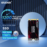 GUDGA NVME M.2 SSD 1TB 512GB 256GB 128GB SSD M2 2242 PCIe 3.0 Hard Drive Disk Internal Solid State Drive For Laptop Desktop