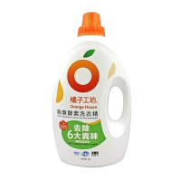 【Orange house 橘子工坊】天然洗淨除臭酵素洗衣精(4000ml)