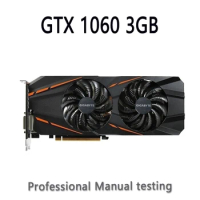 GIGABYTE Graphics Card GTX 1060 G1 Gaming 3GB Video Card GPU Map For NVIDIA Geforce GTX1060 3GB 192Bit Videocard Cards Used