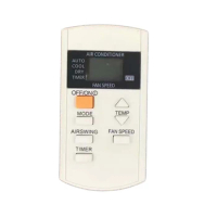 MINI AC Remote Control for Panasonic Air conditioner A75C3740 A75C3733