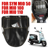 For SYM MIO 50 100 110 MIO MIO50 MIO100 MIO110 Motorcycle Accessories Under Seat Storage Bag Leather Tool Bag Pouch Bag Parts