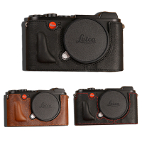AYdgcam ยี่ห้อกระเป๋ากล้องหนังแท้สำหรับ Leica CL Handmade Half Body Bottom Cover