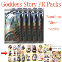 Goddess Story PR Collection Cards Full Series Random Blind Promo Pack Anime Girl Character Cards Kids Toys Hobbies Child Gift