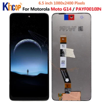 6.5'' For Motorola Moto G14 LCD PAYF0010IN Display Touch Panel Screen Digitizer Replacement For Moto G14 LCD Assembly