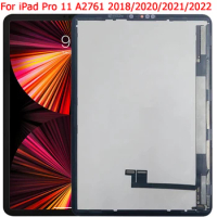 New For Apple iPad Pro 11 A2761 2022 LCD Display Touch Screen For iPad Pro 11 A2228 2020 LCD Screen 1st 2018 3rd Gen 2021
