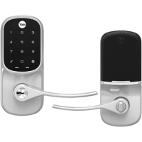Yale Assure Lever - Wi-Fi Touchscreen Smart Lever Lock - Satin Nickel
