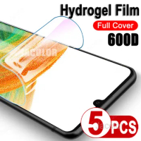 5pcs Full Cover Hydrogel Film For Samsung Galaxy A33 A32 A31 4G 5G Screen Protector Samsun A 33 32 31 4 5 G Gel Protective Phone