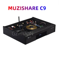 NEWest MUZISHARE C9 6KE8 Tube HIFI CD Player with HD Bluetooth Decoder 9038 RCA/XLR Input
