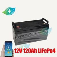 12V 120AH LiFePO4 battery pack 12.8v lifepo4 lithium battery 120AH LiFePO4 battery Iron phosphate battery+10A charger