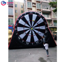 Free Balls Inflatable Soccer Darts For Sale Large Football Darts Game Equipment Lows Price Inflatable Dart Game For Amusement