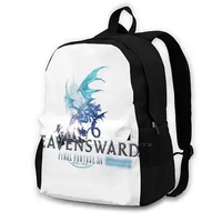 Heavensward Fashion Travel Laptop School Backpack Bag Final Fantasy Final Fantasy 14 14 Final Fantasy Xiv Xiv Heavensward