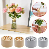 Spiral Stem Holder for Vase Flower Arrangement Reusable Plastic Chinese Flower Arrangement Device DIY Floral Art Home Decor