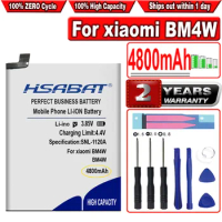 HSABAT 4800mAh BM4W Battery for Xiaomi Mi 10T lite 5G