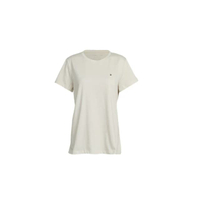 Tommy Hilfiger เสื้อยืด ผู้หญิง สีเบจ