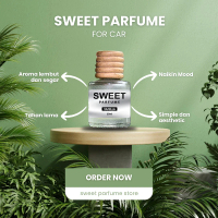 Sweet Parfume For Car - Parfum Mobil Gantung Dengan Aroma Mewah | Vanilla Body Shop
