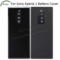 For Sony XZ4 Battery Cover Door Housing Case For Sony X1 Back Cover Replacement Parts For Sony Xperia 1 Battery Cover