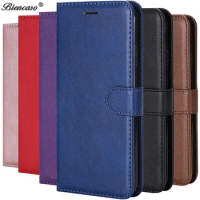 Leather Flip Wallet Case For Sony Xperia 1 V 5 10 II III IV Phone Cover With Card Holder
