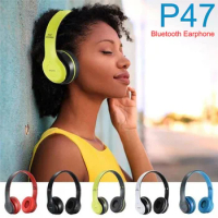 Wireless Headphones Bluetooth 5.0 Foldable Headset Music Stereo Headphone Support TF Card FM Radio for Phone PC Tablet Gift