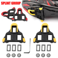 Road Bike Pedal Cleat SPD-SL Bicycle Pedals Plate Clip Self-locking Plate Float Pedal Cleats Cycling Shoes Bicycle Accessories