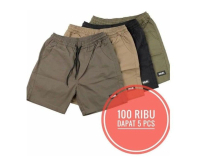100 RIBU DAPAT 5 PCS BOARDShorts / CELANA BOARDSHORT SANTAI karet melar twill pendek Dewasa Distro P