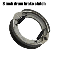 8 Inch Electric Scooter 200*50 Motor Rear Wheel Expandable Drum Brake Pads for Zero 9 Dualtron Caliper Spring Accessories