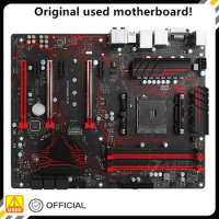 For X370 X370 GAMING PLUS Motherboard Socket AM4 For AMD X370 DDR4 Original Desktop Mainboard Used Mainboard