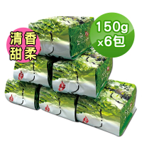 TEAMTE 大禹嶺頂級高山烏龍茶-6件組-1.5斤(150g*6/真空包裝)