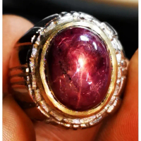 Batu asli natural ruby star jumbo 2323
