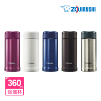 ZOJIRUSHI 象印 SLiT不鏽鋼真空保溫杯-360ml(SM-AGE35)(保溫瓶)