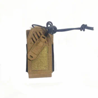 Molle System Laser-cut Magazine Pouch, Airsoft Tactical AK AR 95, Universal Rifle Pistol Mag Pouch