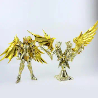 In stock GT Gemini Saga soul of gold Divine armor With Totem Object Saint Seiya Myth Cloth EX SOG action figure model
