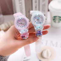 ตุ๊กตาการ์ตูน Stella Lou นาฬิกาแฟลชสีสันสดใส Ling Na At Er Cinnamoroll Baby cinnamoroll Clow นาฬิกาM