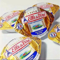 Elle & vire unsalted butter 10pc (+ice gell)||Mpasi