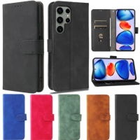 S24 Plus s 24 + s24plus Case Funda For Samsung Galaxy S24 S23 Ultra s24 Plus Cover Book Stand Flip Card Holder Leather Etui