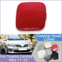 Auto Parts For Toyota Corolla Altis 2011 2012 2013 Front Bumper Tow Hook Eye Cover Lid Towing Hauling Trailer Cap Garnish Trim