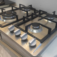 Wholesale Built-in Cooking Gas Burner Stove Reasonable Price Knob Home Cooker Kitchen 4 Burners Gas Hob Gas Stove Cooktops