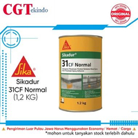 Lem Beton Sikadur 31 CF Normal 1 Kg / 1.2 Kg - Perekat Epoxy Anchor Bolt Cor Struktur Besi Keramik K