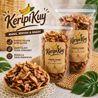 Sale Pisang Kriuk 1 kg 2 Ball Besar Snack Kripik Kering Manis Keripik Pisang Kriuk 1 kg 2 Ball Besar