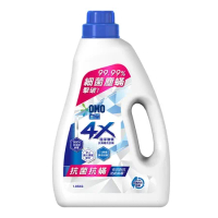 白蘭4X極淨酵素抗病毒洗衣精抗菌抗螨 瓶裝 1.85KG