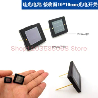 Ceramic Encapsulated Silicon Photocell Photosensitive Surface 10 * 10 Sensor Laser Receiver Silicon Photodiode 2DU10