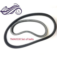 Belt driven for Yamaha TMAX 500 TAMX 530 TMAX 530 2012-2016 motorcycle parts belt driven rubber transmission gear pulley belt