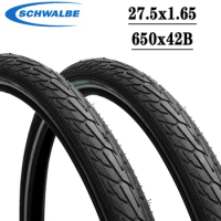 MTB Bike Tire 27.5x1.65 Road Cruiser Tyre Reflective Anti-Puncture Anti-Slip Wear-Resistant Rubber Bicycle Mountain Tire