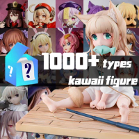1000 TYPES Mystery Box Anime Figure Kawaii Girl PVC Action Figure Ornaments Toys 18 ONLY Blind Box Toys