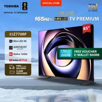[AI 4K Mini LED 185Hz] Toshiba TV 85" 4K UHD AI Smart TV - Dolby Vision Atmos FALD Netflix Disney+ Y