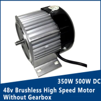 350W 500W DC 48v Brushless High Speed Motor Without Gearbox, Electric Bicycle Motor, BLDC Duster Motor BM1418ZXF