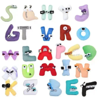 New Alphabet Lore Letter Legend Plush Pillow Doll Children's Enlightenment Education