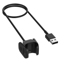 USB Charger Cord For Fitbit Charge 3 3 SE 4 Smart Bracelet Replaceable USB Charging Cable For Fitbit Wristband Dock Adapter